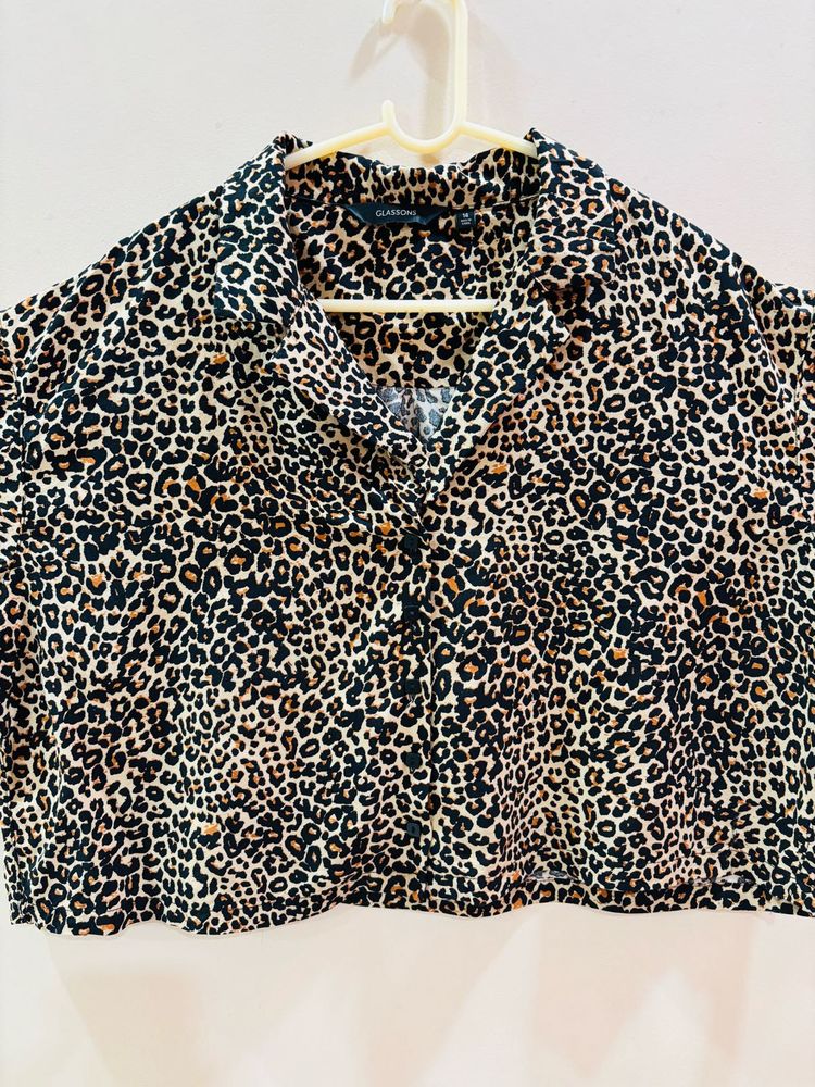 Leopard Print Top