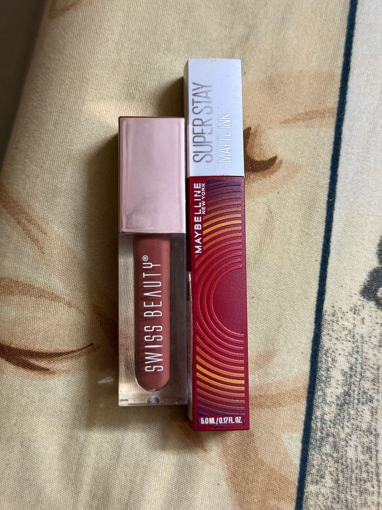 Lipstick Bundle - Swiss Beauty &amp; Maybelline