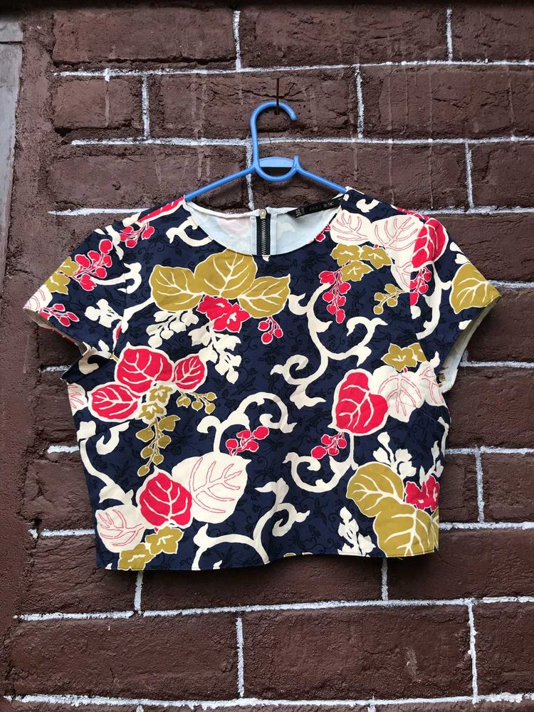 Zara Floral Top.