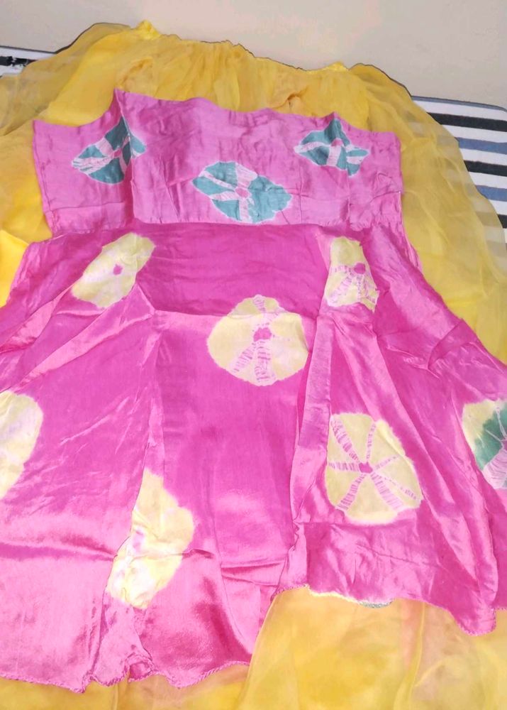 Pink Batik Dress