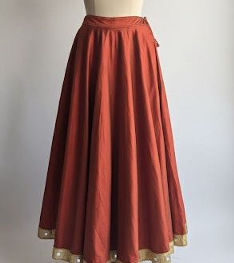Elegant Ethnic Skirt(9 m gher )