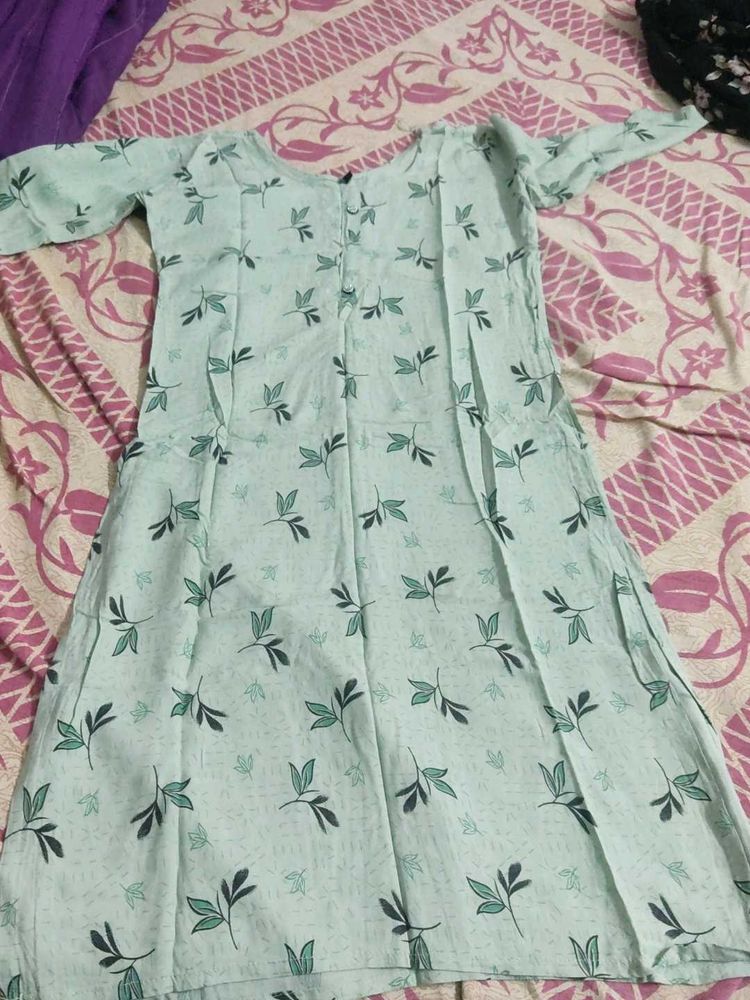 Kurti Light Green Pastel ✨✨✨
