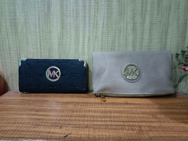 Michael Kors Wallet &amp; Clutch Set
