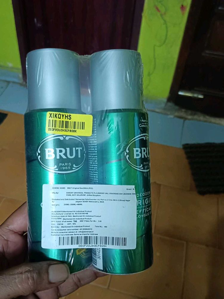BRUT Original Men’s Deo – Pack of 2