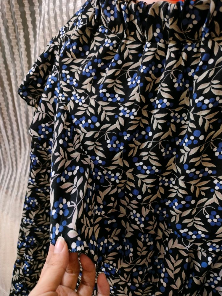 Leafy Layered Skirt
