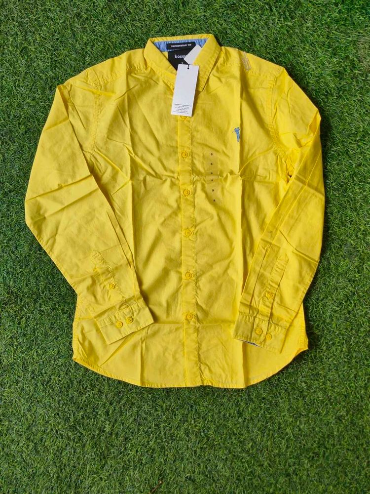 Yellow Dress Shirt - Casual