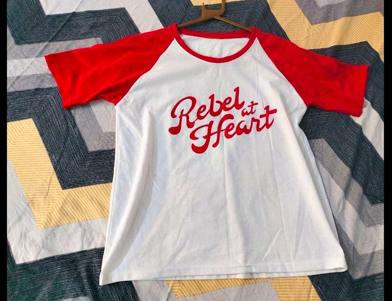 Rebel at Heart Graphic Tee