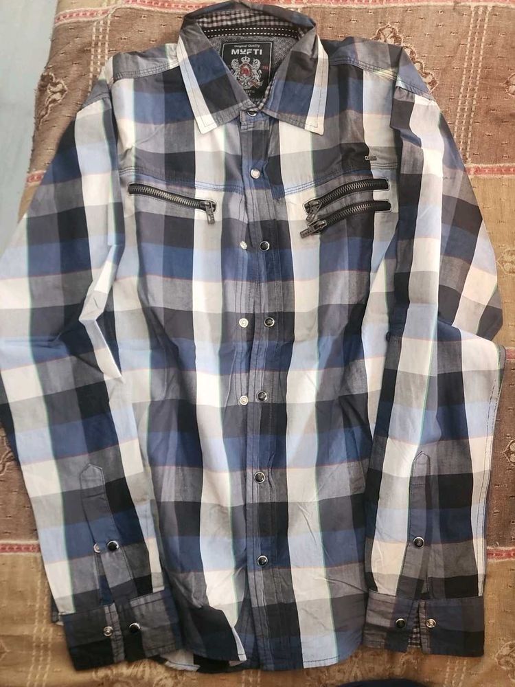Plaid Casual Shirt