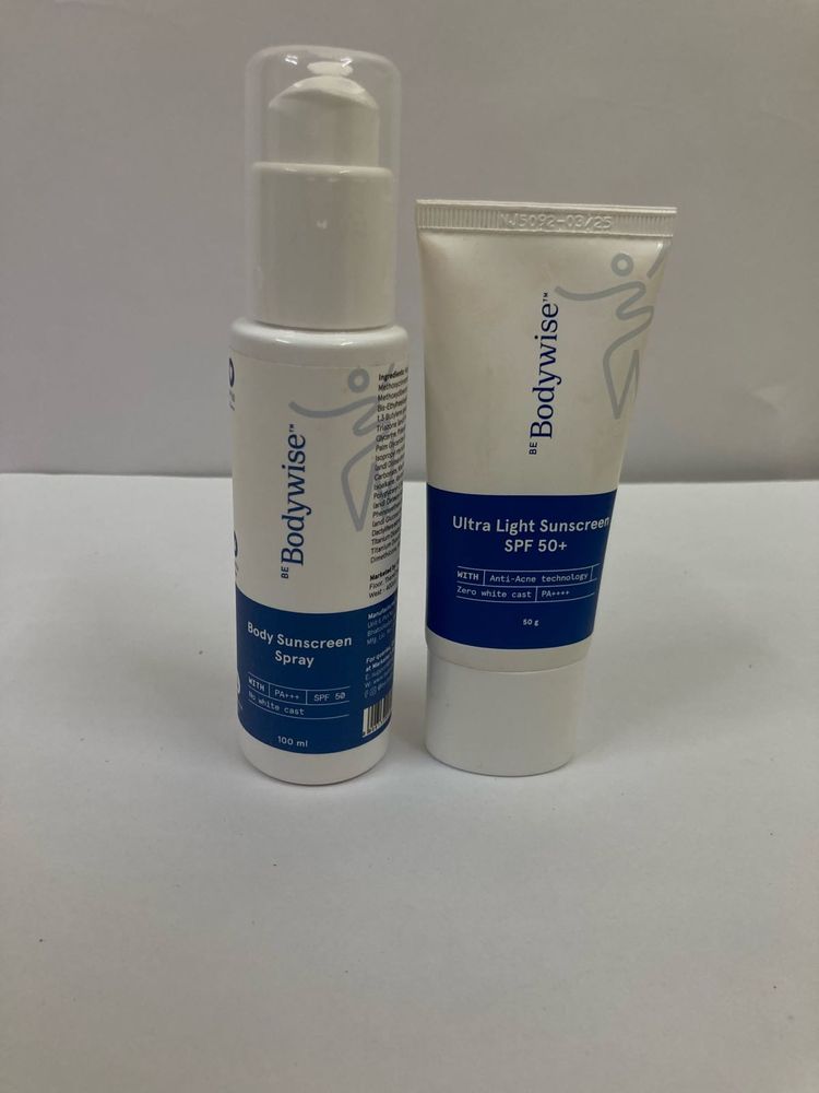 Bodywise Sunscreen Spray &amp; SPF 50+