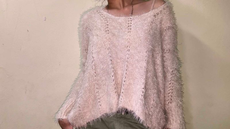 Fluffy Knit Sweater