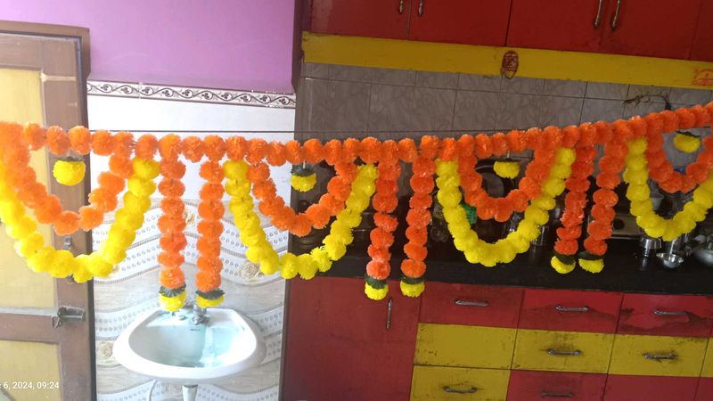 Marigold Toran 7 Ft