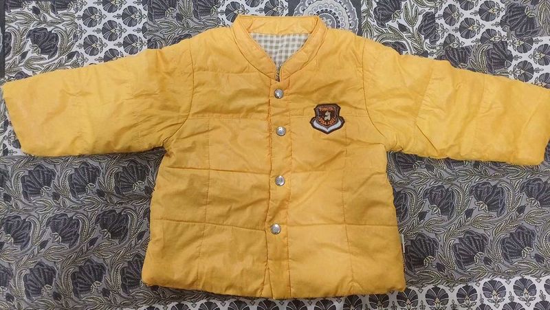 Unisex Kids Yellow Jacket