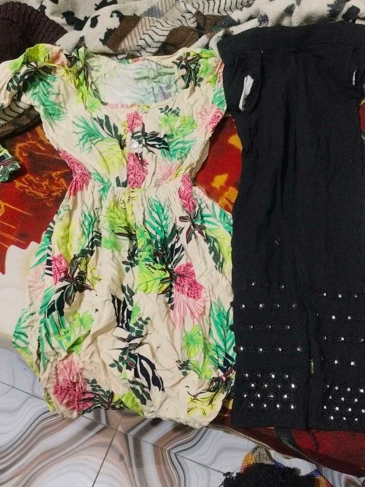 Floral &amp; Black Dress Bundle