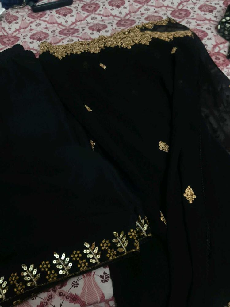 Elegant Black Kurta Set