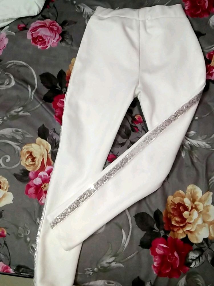Long Pant, Creamy White Colour, Size 30
