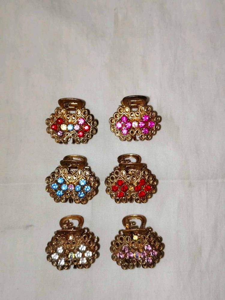 Hair Claw Clips - Set of 6