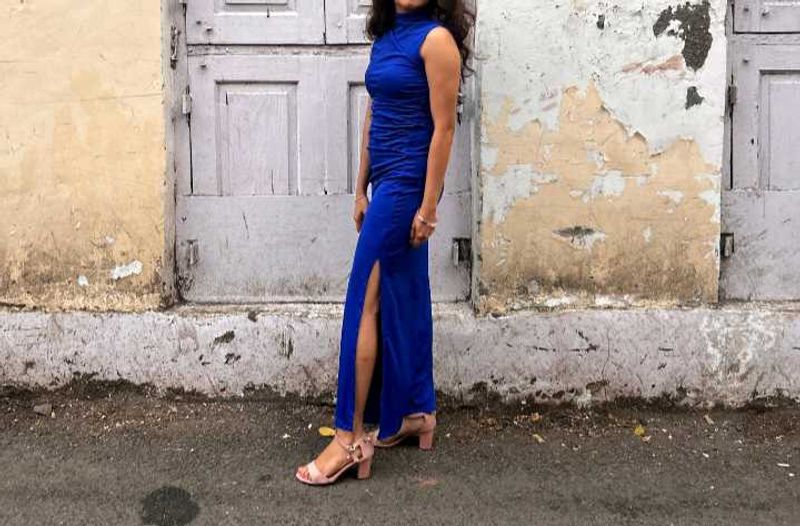 Blue Maxi Dress
