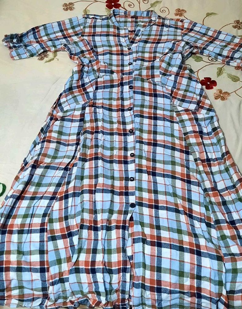 Checkered Maxi Dress