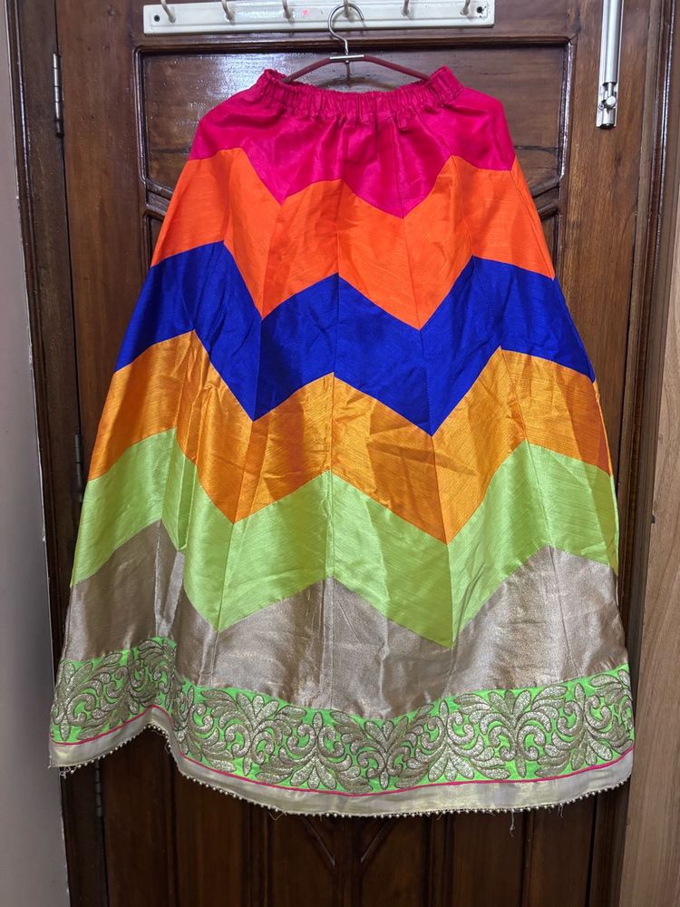 Multicoloured Lehnga
