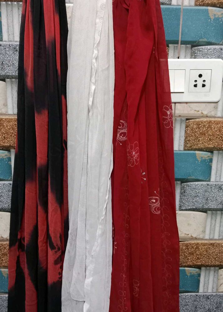 Multi Colour Dupatta Pack Of 4