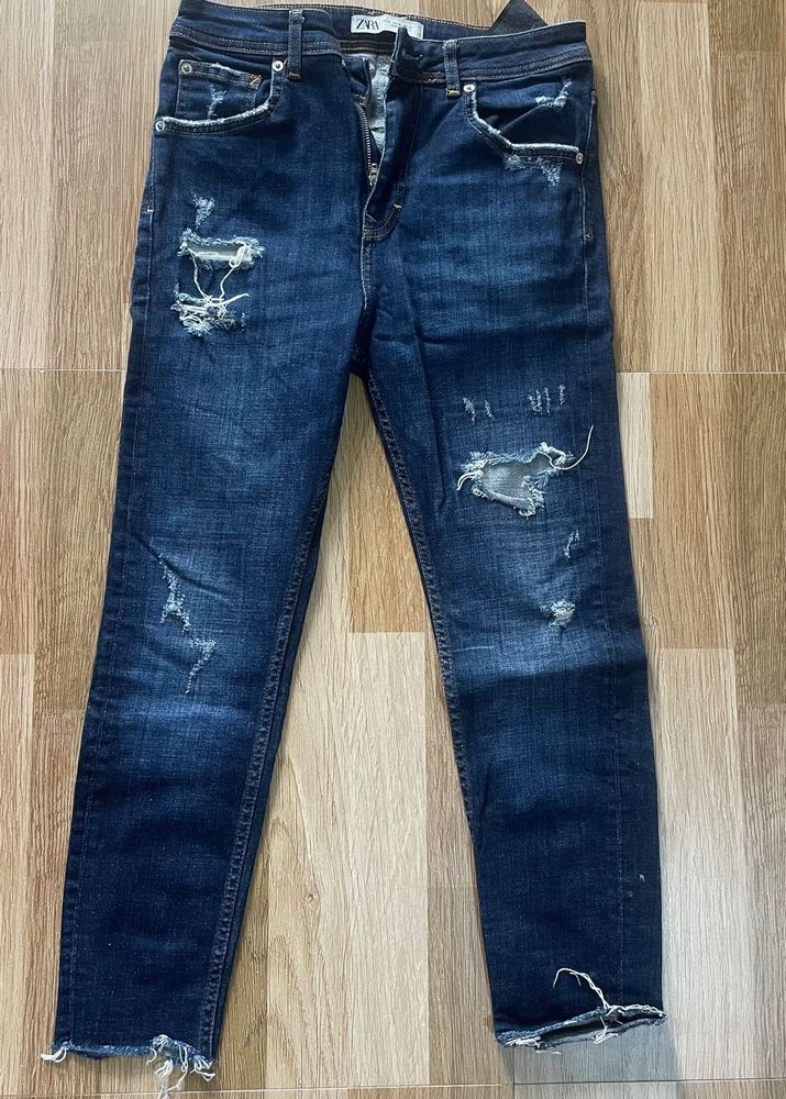 Zara Ripped Jeans