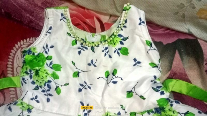 Green Frock With Jacket