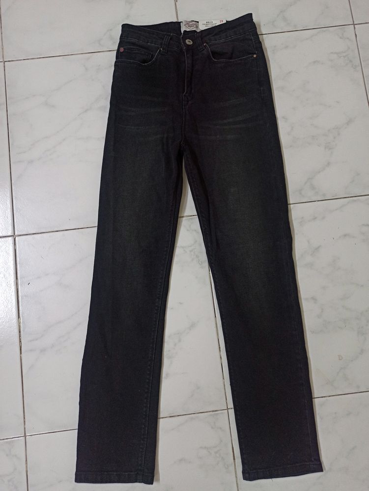 Lee Cooper Originals Holly Black Straight Fit Jean