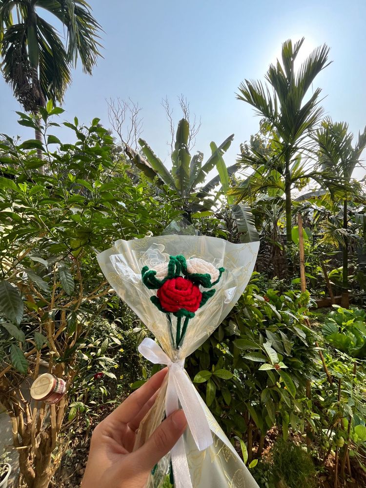 Handmade Crochet Flower bouquet❤️