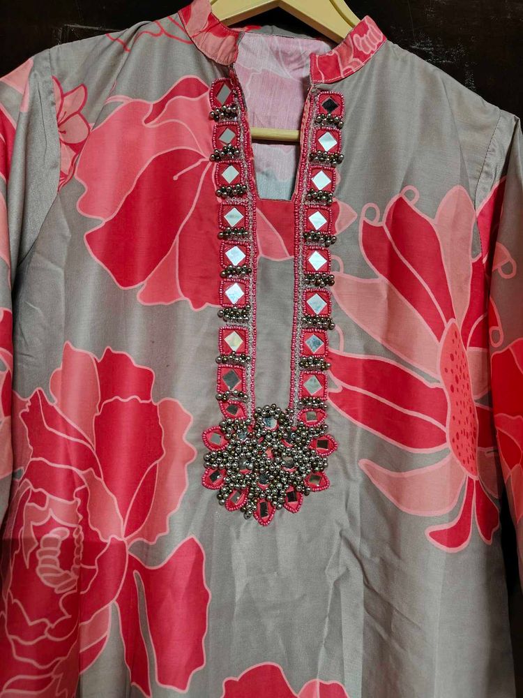 Floral Print Cord set for women