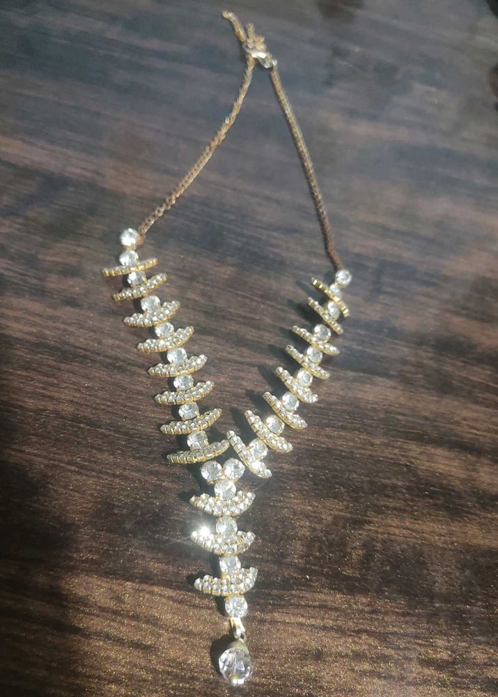 Sparkling Earrings and Necklaces