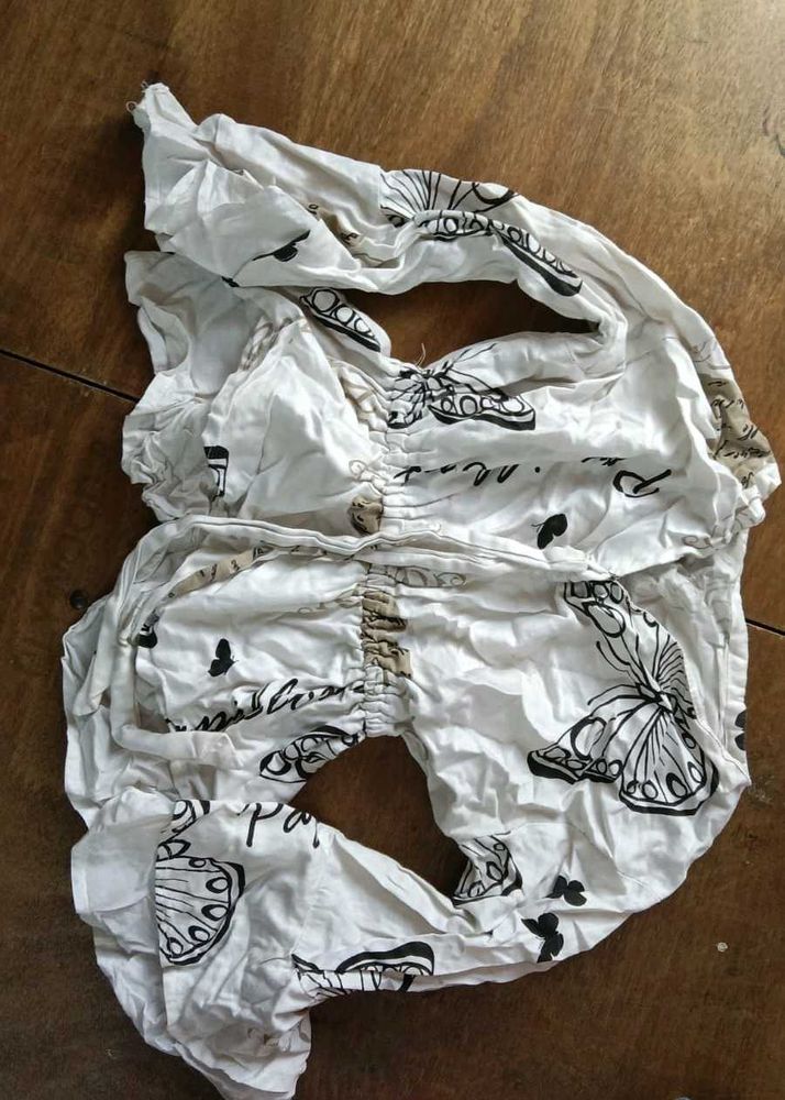 Butterfly Print Top
