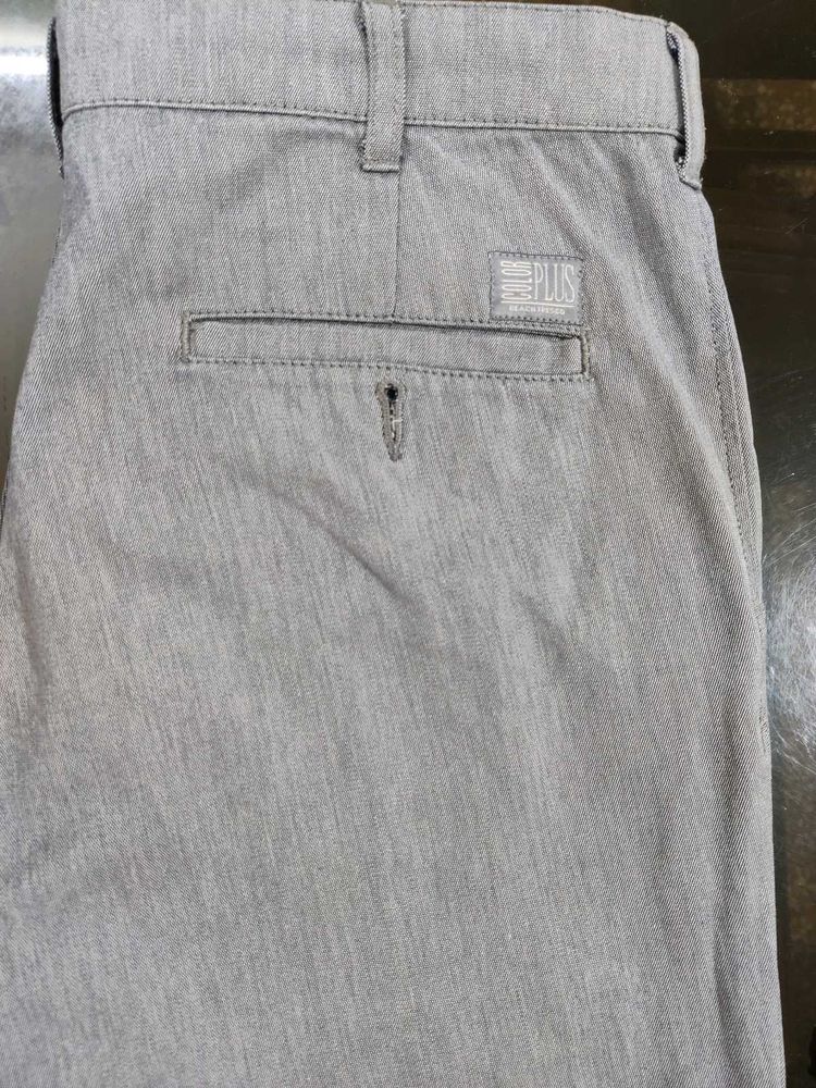 Color PLUS Casual Grey Pants