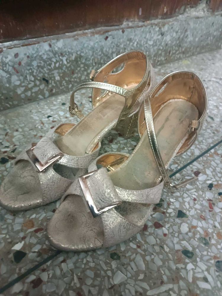 Beautiful Golden Heels