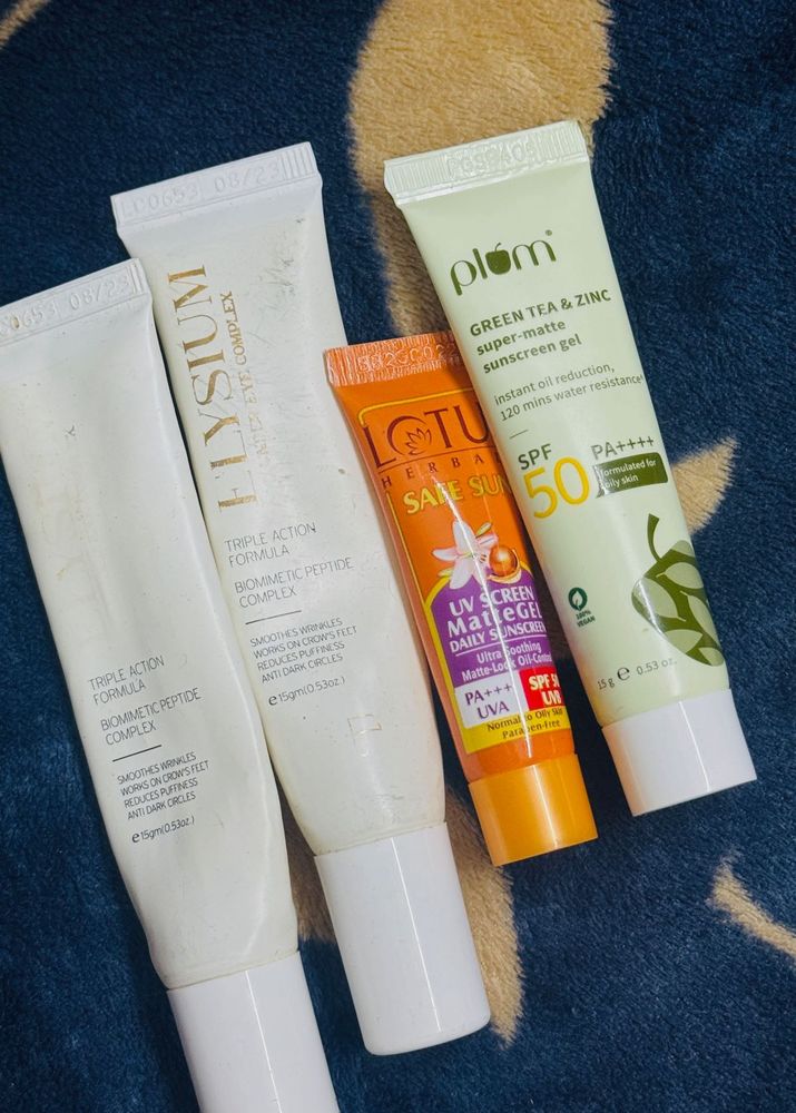 Sunscreen and eye cream Bundle
