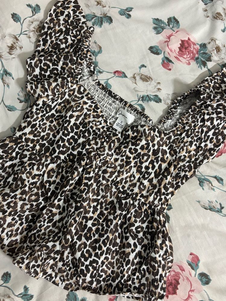 Cheetah Print Top