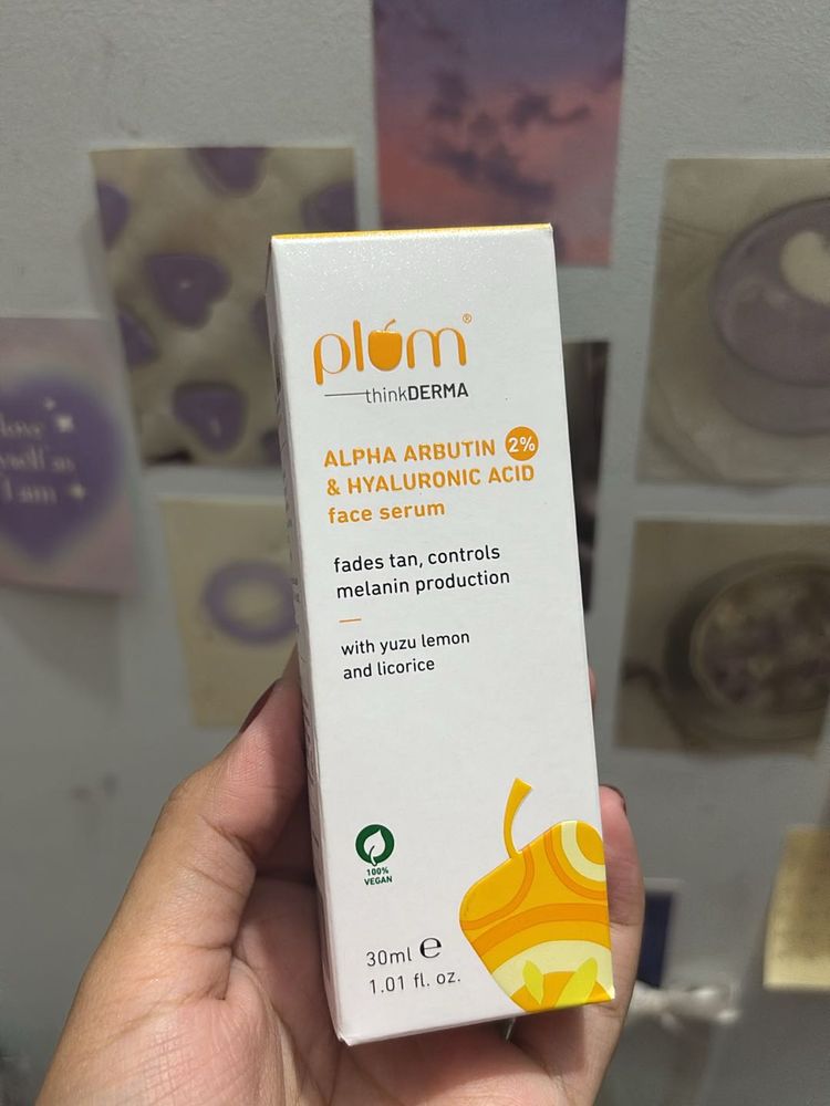 Plum Alpha Arbutin &amp; Hyaluronic Acid Face Serum