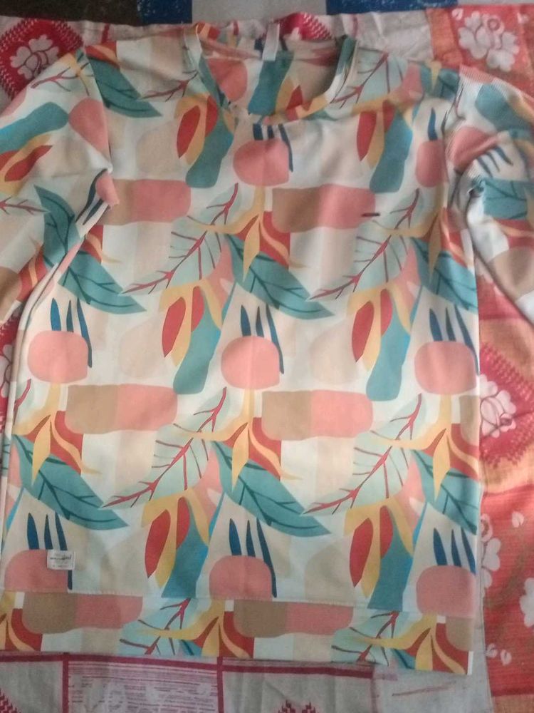 “Printed Polyester Top | Soft &amp; Lightweight | Good