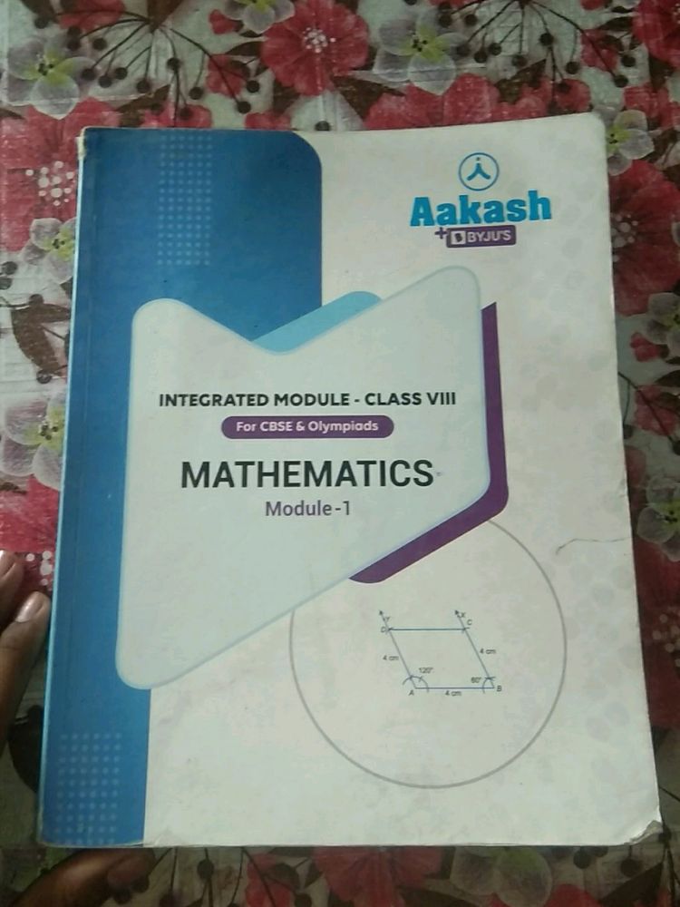 Class-8 Mathematics Book By Aakash+byju&#39;s...!