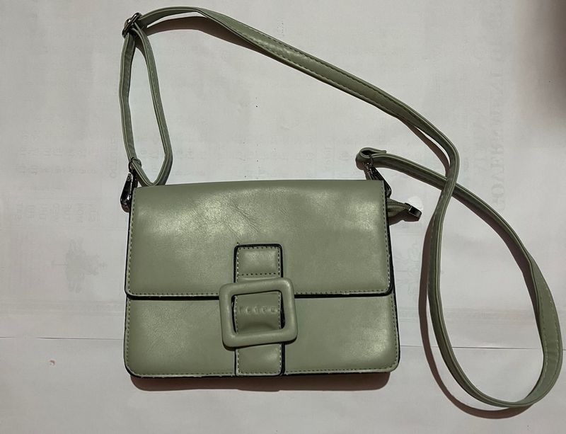 Green Sling Bag