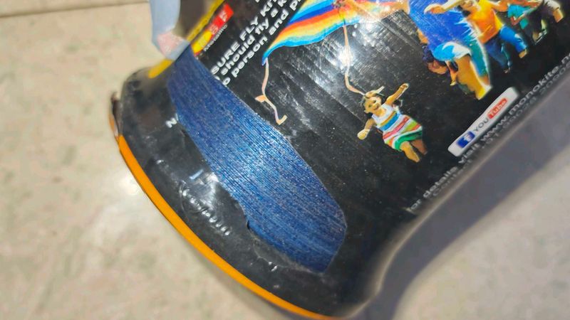 Blue Type Mono kite Fighter Manjha Manja,