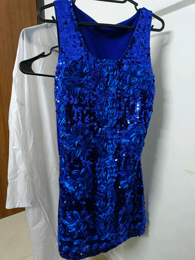 🆕Blue Sequins Dress