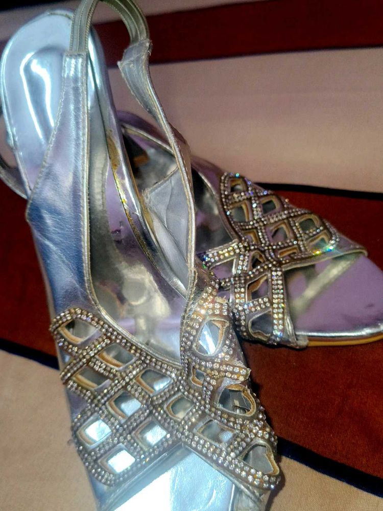 beautifull Silver Heels❤️