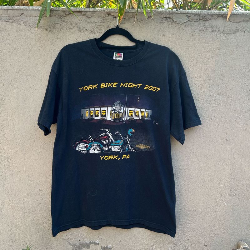 Vintage York Bike Night Tee