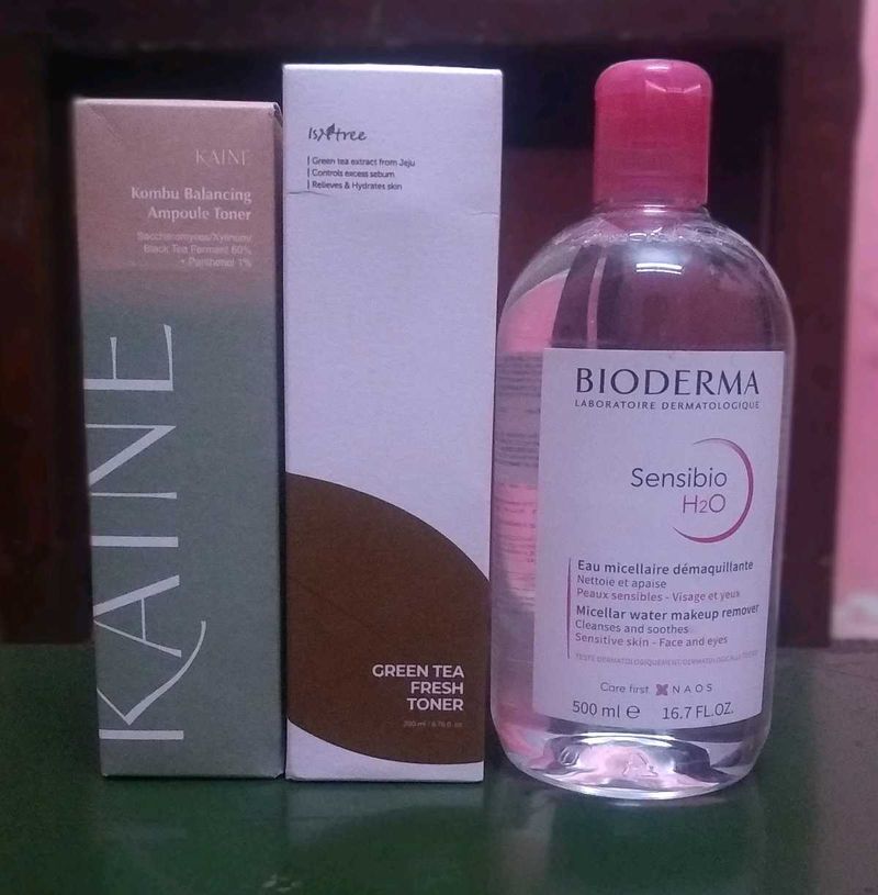 Kaine, Isntree, Bioderma Skin Care