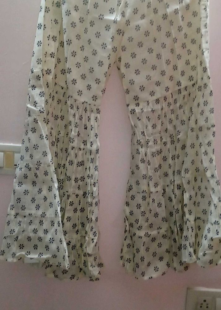 Floral Print Sharara