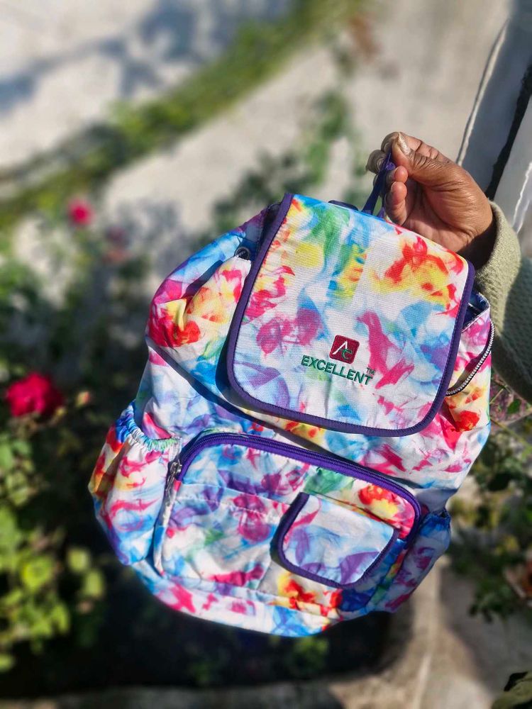Stylish Woman Bagpack