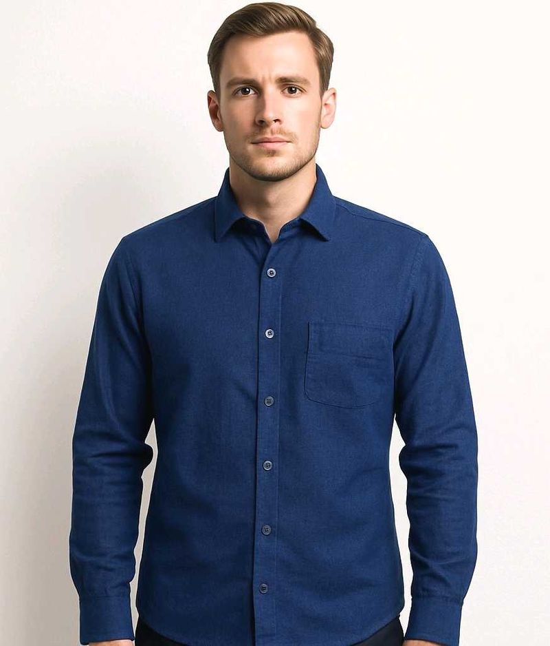Peri Jenson Solid Shirt | Chest 38