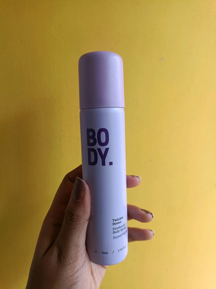 Miniso Twinkle Stones Deodorant Body Spray