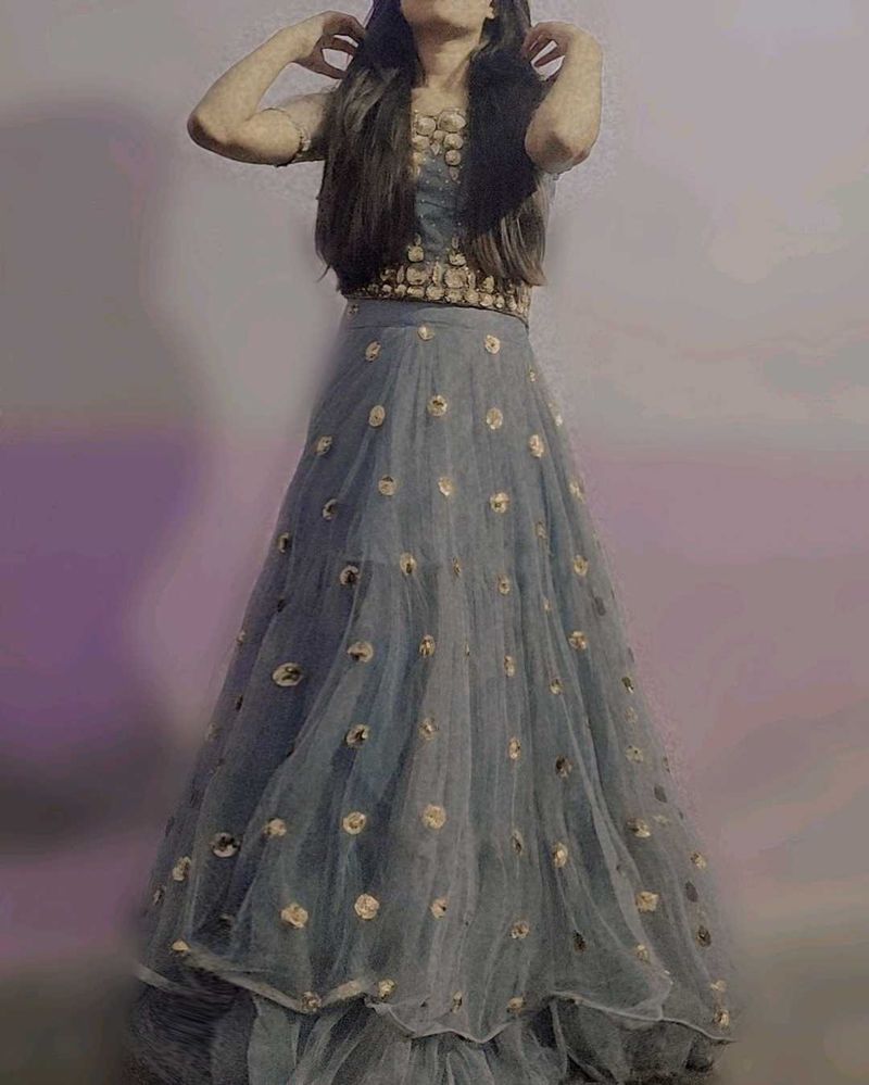 Beautiful Lehenga With Dupptta And Top