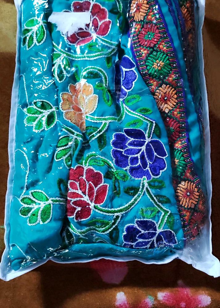 Embroidered Saree